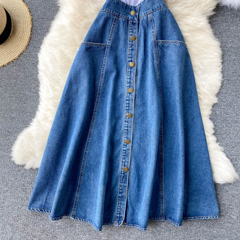 Cute A line two pieces dress  628