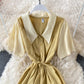 Cute A line short dress fashion dress  635