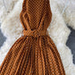 Cute polka dot halterneck dress  458