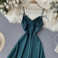 Simple A line short dress fashion dress  678