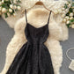Cute A line short dress fashion dress  632