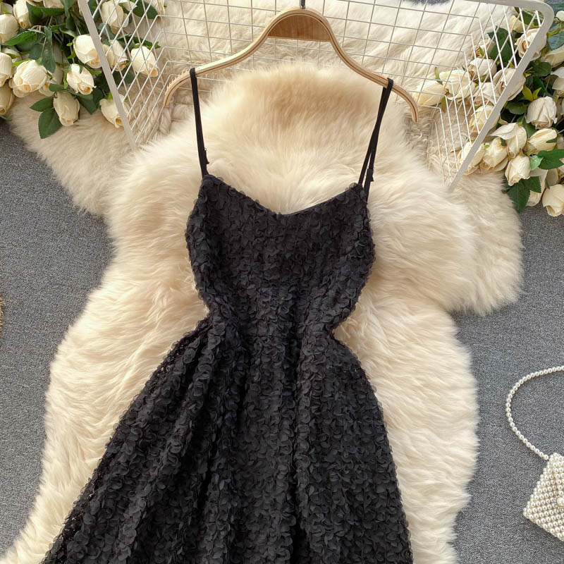 Cute A line short dress fashion dress  632
