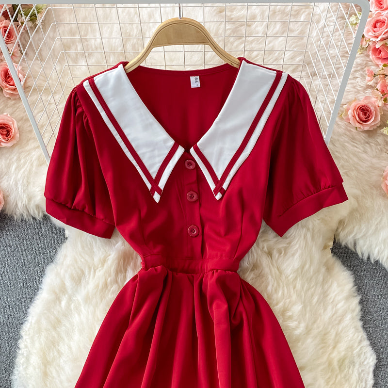 Robe courte mignonne à la mode 531