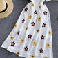 Sweet lace flower dress  673