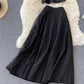 Black two pieces dress fashion dress  663