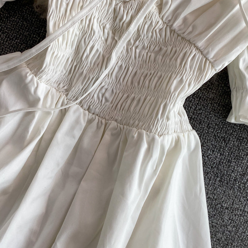 Cute A line short dress fashion dress  560