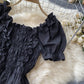 Cute A line short dress fashion dress  660