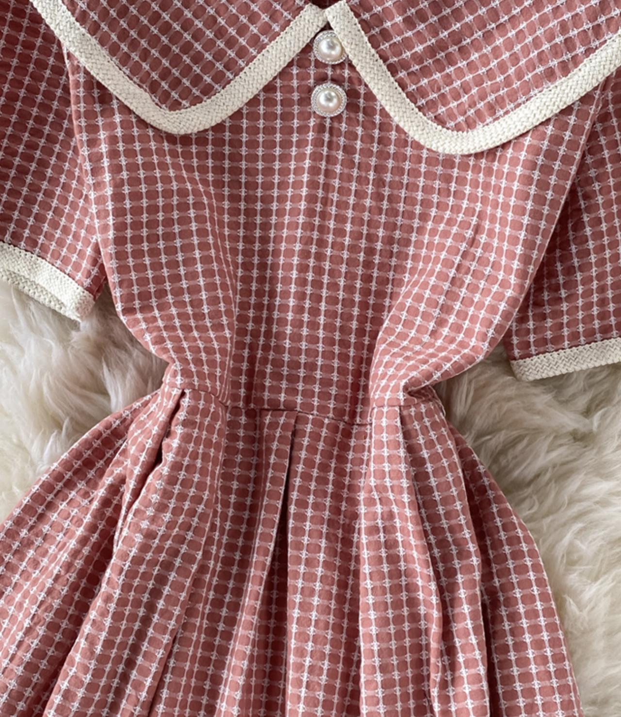 Sweet A line short dress fashion dress  655