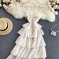 Cute A line dress fashion dress  667