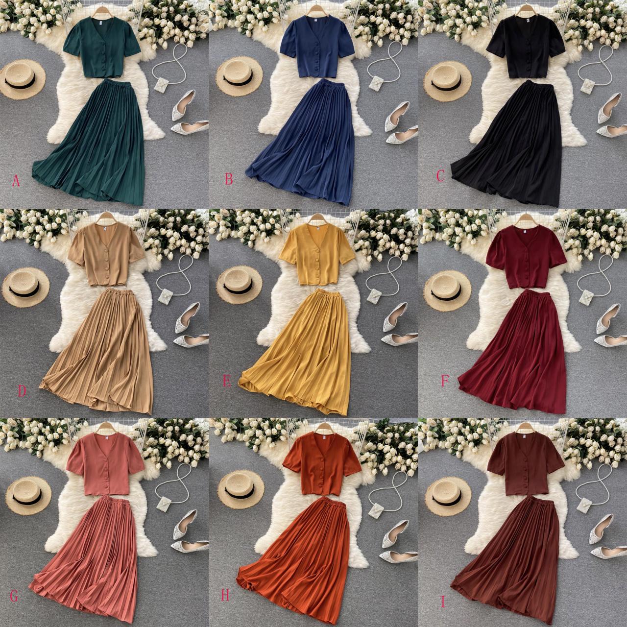 Cute chiffon two pieces dress fashion dress  520