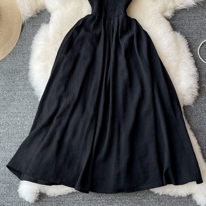 Cute A line short dress fashion dress  624