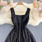 Cute A line bow dress fashion dress  599