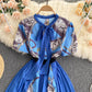 Stylish A line long dress fashion dress  630
