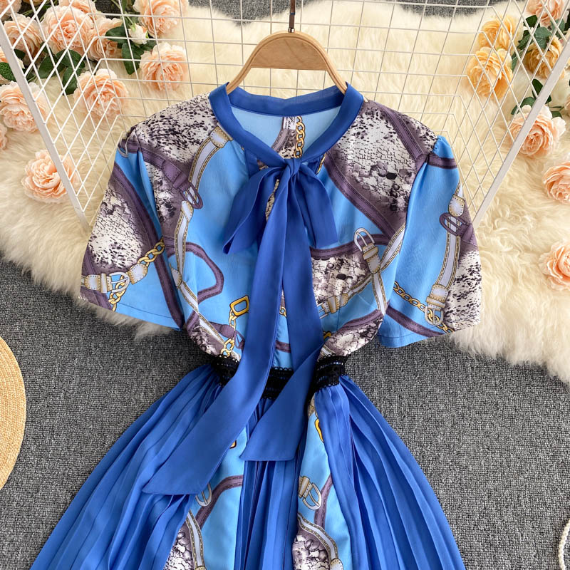Stylish A line long dress fashion dress  630