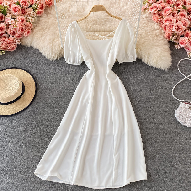Cute A line short dress fashion dress  550