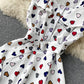 Cute A line high low dress fashion dress  636