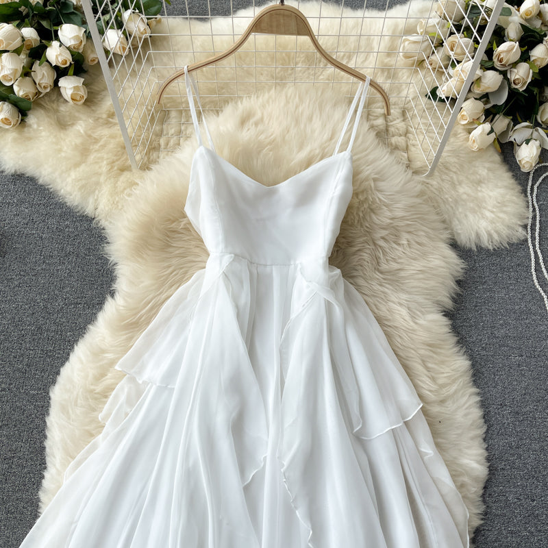 Robe trapèze en tulle mignonne et tendance 617