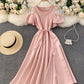 Cute A line short dress fahsion dress  651