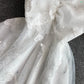 Cute A line lace short dress fashion dress  530