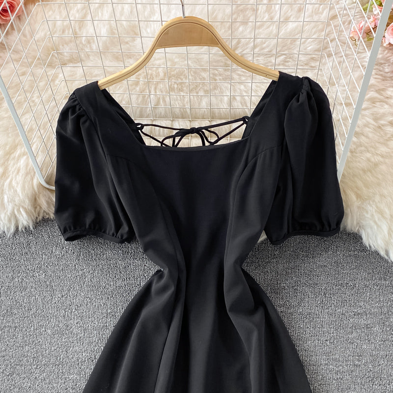 Cute A line short dress fashion dress  550