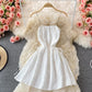 Süßes A-Linien-Minikleid Modekleid 518