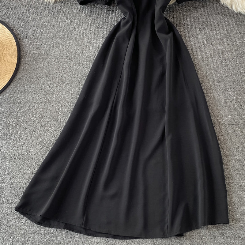 Cute A line short dress fashion dress  550