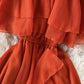 Cute A line off shoulder dress fashion dress  618