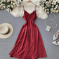 Simple A line short dress fashion dress  678