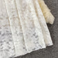 Cute v neck lace dress fashion dress  524