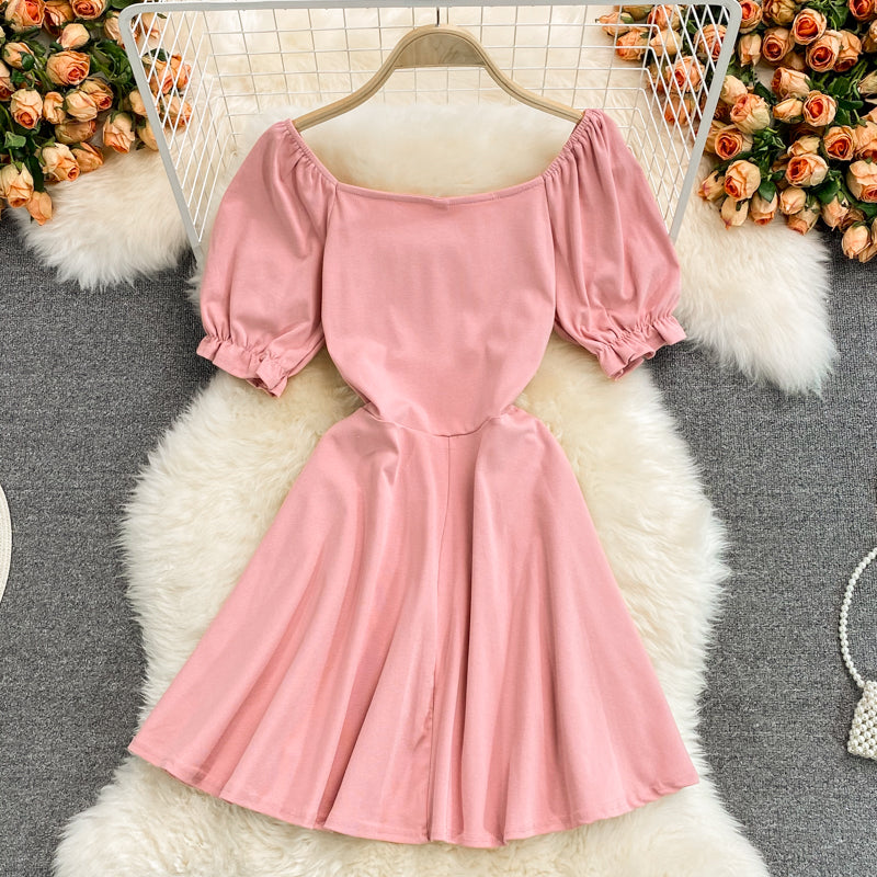 Robe courte mignonne à la mode 539