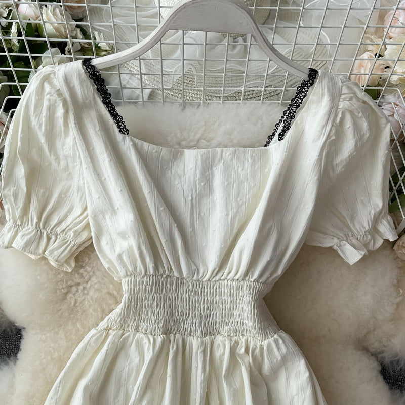 Sweet A line short dress fashion dress  547