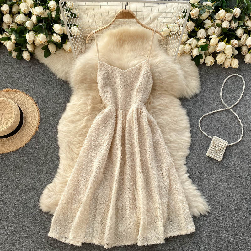 Cute A line short dress fashion dress  632