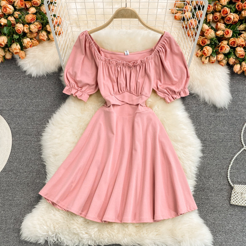 Robe courte mignonne à la mode 539