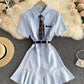 Cute A line short dress fashion dress  668