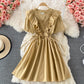 Cute A line v neck short dress fashion dress  549