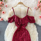 Cute sequins off shoulder dress fashion dress  469