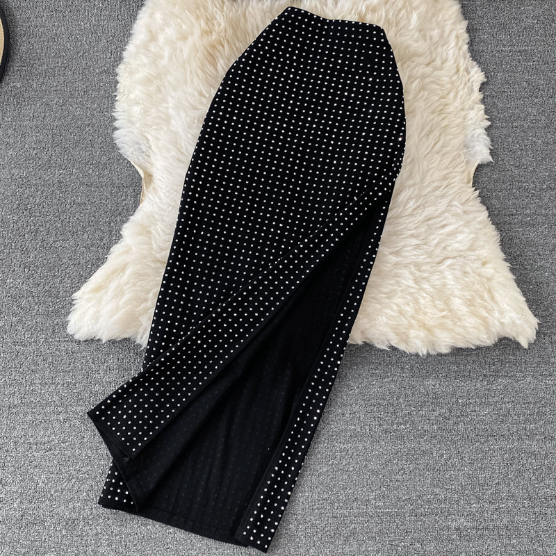 Stylish two pieces beads dress fashion dress  553