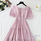 Cute A line short dress fashion dress  479