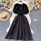 Simple v neck short dress fashion dress  512