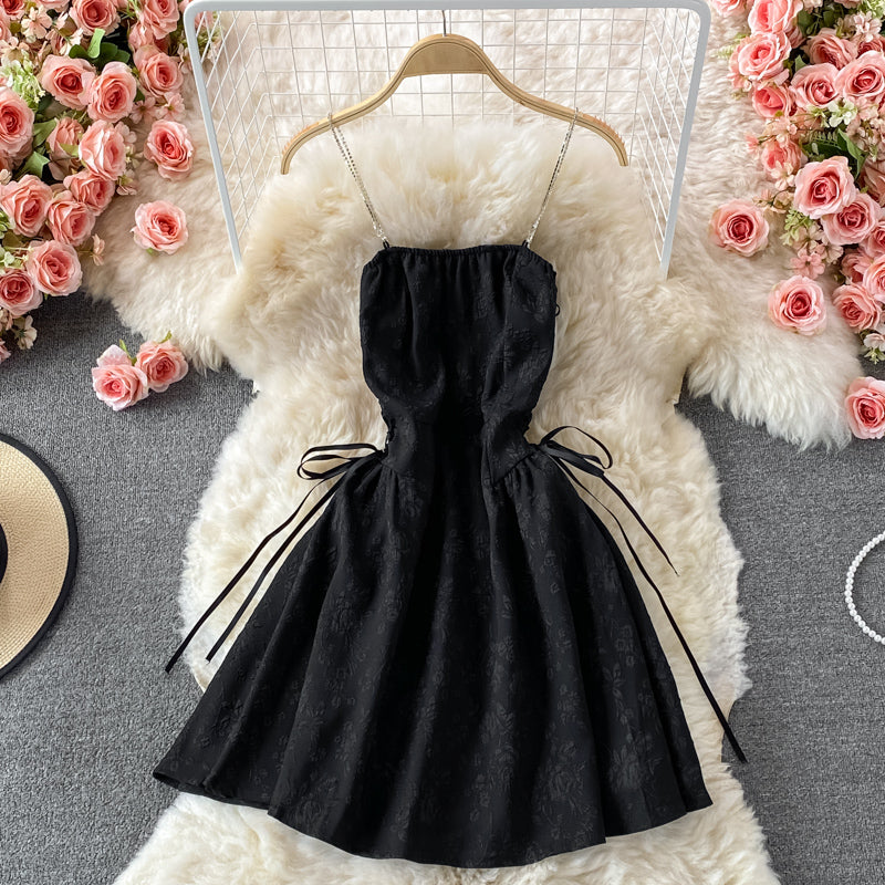Cute A line short dress fashion dress  519