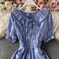Cute A line short dress fashion dress  688