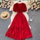 Cute v neck chiffon short dress fashion dress  471