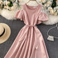 Cute A line short dress fahsion dress  651