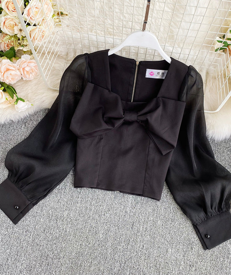 Cute bow top  320