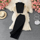 Stylish two pieces beads dress fashion dress  553