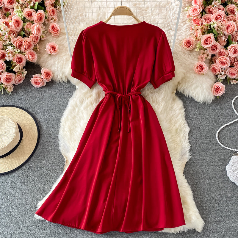 Robe courte mignonne à la mode 531