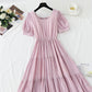 Cute A line short dress fashion dress  479