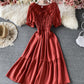 Cute A line short dress fashion dress  688