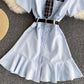 Cute A line short dress fashion dress  668