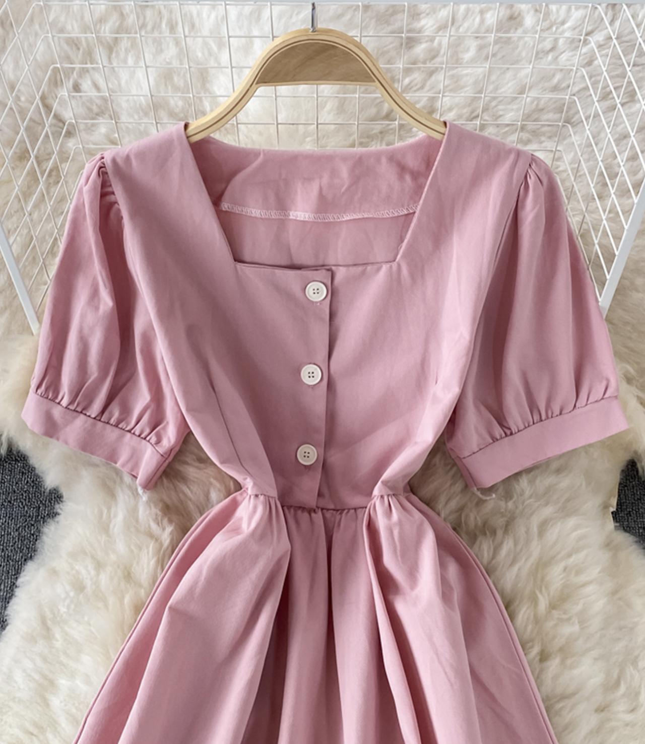 Cute A line short dress fashion dress  603